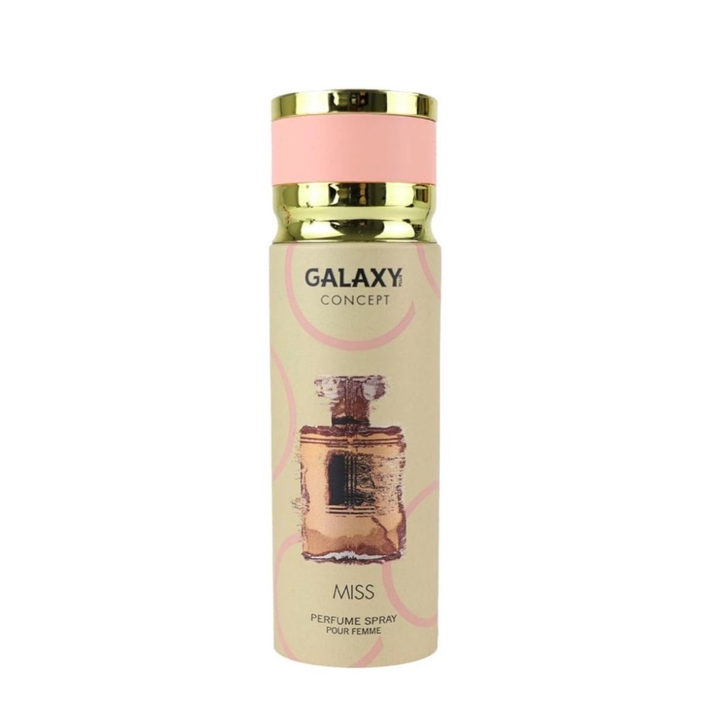 Miss Perfume Spray - Pink & Gold